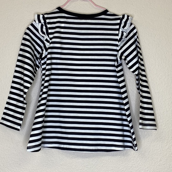 First Impressions Girl's Striped Heart Top & Soft Pull-On Pants NWT - Picture 4 of 11